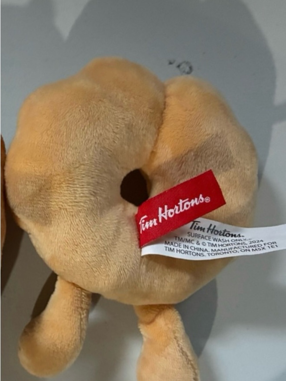 Tim Hortons Honey Cruller Plush! - Picture 2 of 3